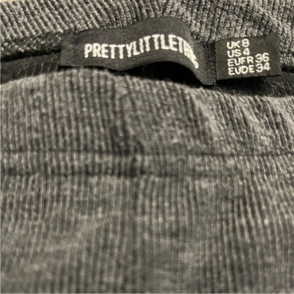 PLT Shape Ribbed Loungewear Set Gray 4 - Picture 15 of 16